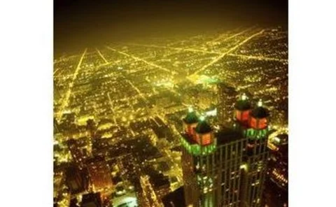 Chicago by night