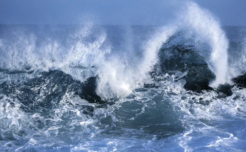 Rough seas