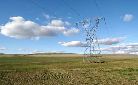 Electricity pylons