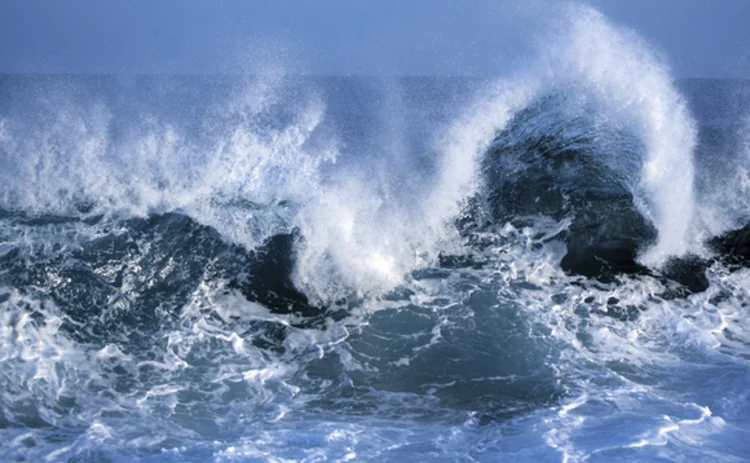 Rough seas