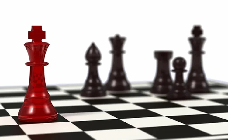 red chess piece