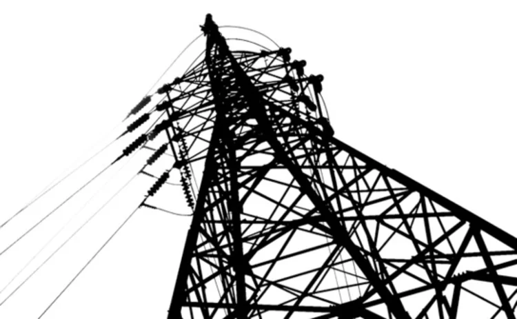 Power line tower