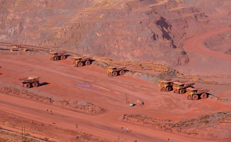 Iron ore mine